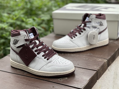 JORDAN 1 Retro High Og - A Ma Maniere - Black Unisex Streetwear Limited Edition