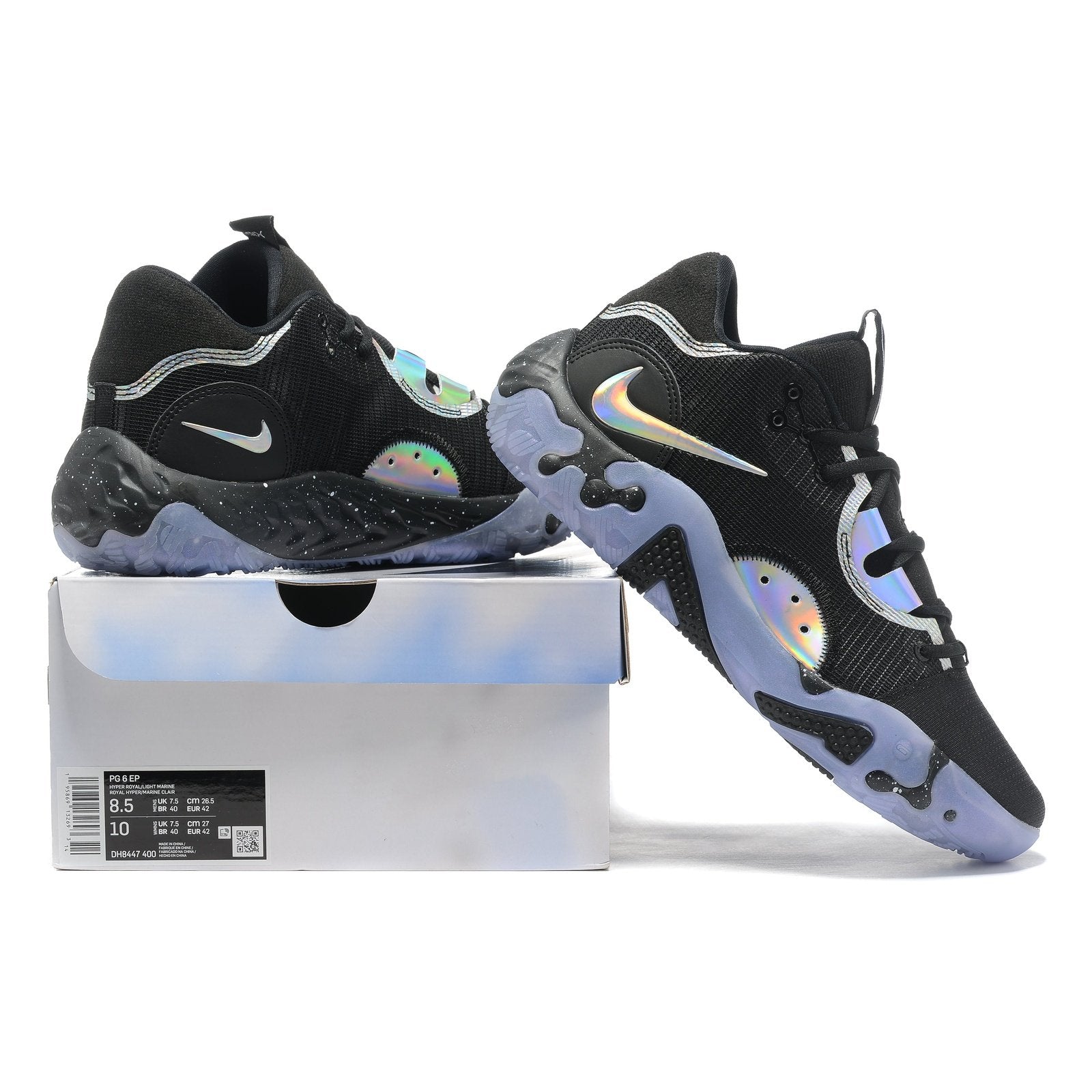 NIKE Pg 6 - Hologram Shoes - Red Unisex Streetwear Limited Edition - Introducing the Nike PG 6 x Hologram, a cutting-edge fusion of style and performance curated