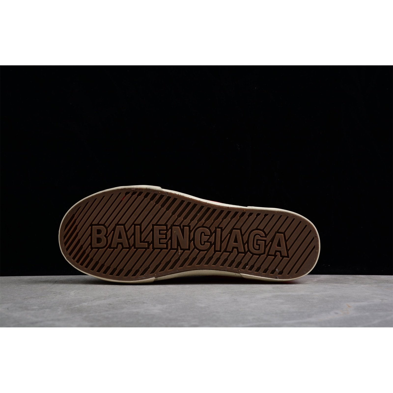 BALENCIAGA Paris High Vulc Destr - Sneakers - Red Unisex Streetwear Limited Edition - Introducing the BALENCIAGA Paris High Vulc Destr x Red, a bold fusion of edgy design