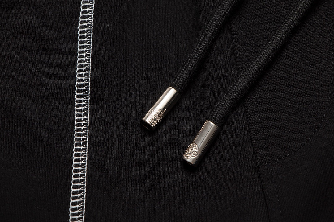 CHROME HEARTS WHITE EMBROIDERY SHORTS BLACK - detail - replica sneakers