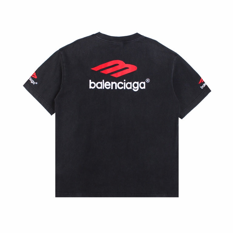 BALENCIAGA Logo Graphic T-shirt - Prime Reps - Black Unisex Streetwear Limited Edition - The BALENCIAGA LOGO GRAPHIC T-SHIRT BLACK - REPLICA is the perfect fusion of luxury and