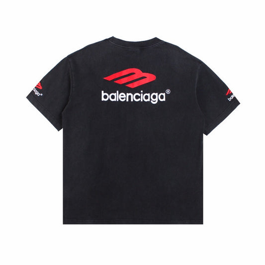 BALENCIAGA Logo Graphic T-shirt - Prime Reps - Black Unisex Streetwear Limited Edition - The BALENCIAGA LOGO GRAPHIC T-SHIRT BLACK - REPLICA is the perfect fusion of luxury and