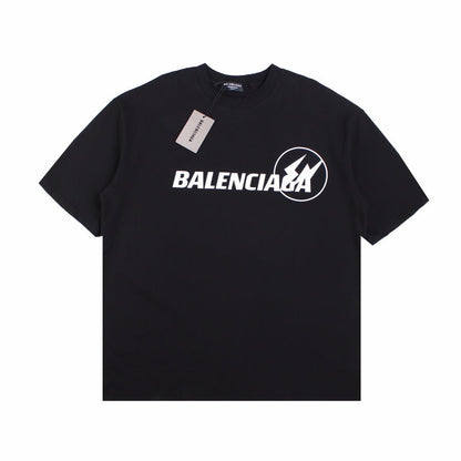 BALENCIAGA Logo T-shirt - Black Unisex Streetwear Limited Edition - The BALENCIAGA LOGO T-SHIRT BLACK - REPLICA is the ultimate expression of luxury streetwear with
