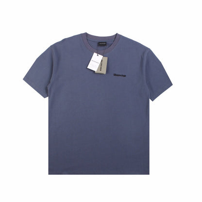 BALENCIAGA Minimalist T-shirt - Blue Unisex Streetwear Limited Edition - The BALENCIAGA MINIMALIST T-SHIRT BLUE - REPLICA is a perfect fusion of luxury and simplicity