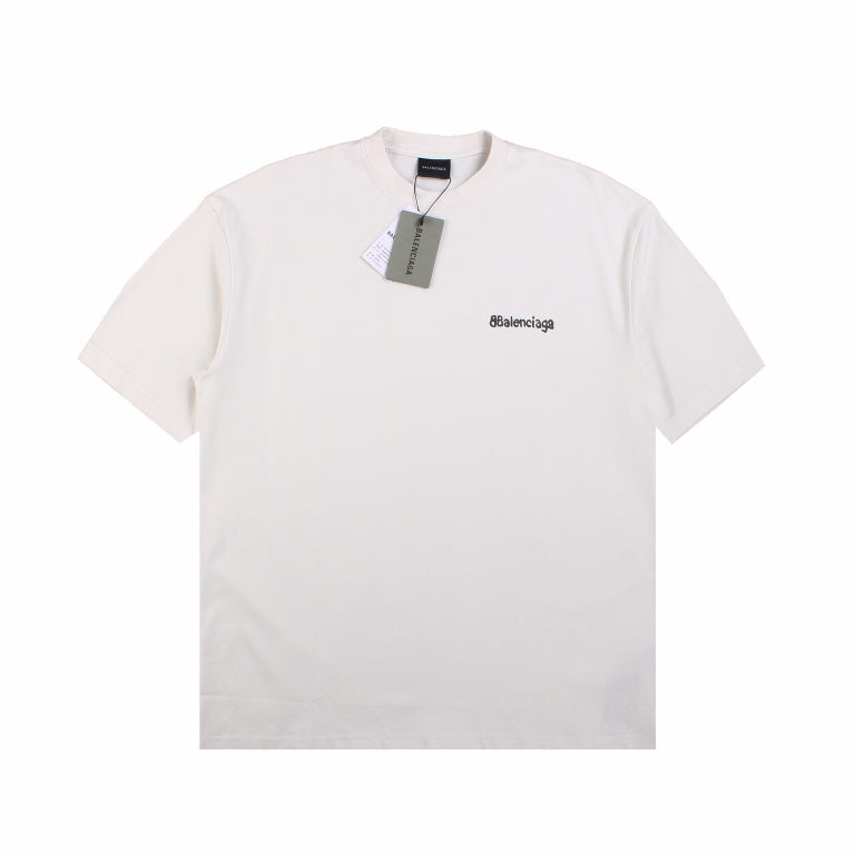 BALENCIAGA Minimalist T-shirt - White Unisex Streetwear Limited Edition - The BALENCIAGA MINIMALIST T-SHIRT WHITE - REPLICA is the epitome of understated luxury , offering