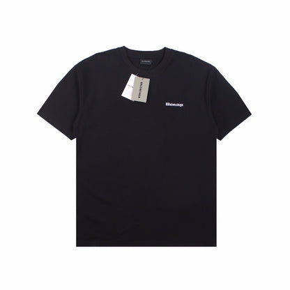 BALENCIAGA Minimalist T-shirt - Black Unisex Streetwear Limited Edition - The BALENCIAGA MINIMALIST T-SHIRT BLACK - REPLICA is the definition of luxury in simplicity ,