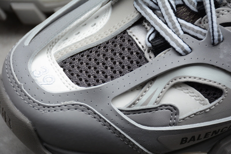 BALENCIAGA Track - Grey - Black Unisex Streetwear Limited Edition - The BALENCIAGA TRACK x GREY BLACK - REPLICA is the perfect blend of high-fashion design