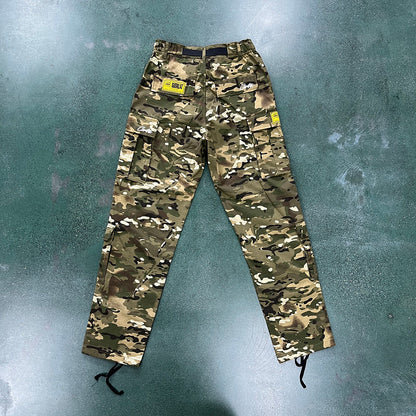 CORTEIZ Cargo Pants Camo Unisex Streetwear Limited Edition - The CORTEIZ CARGO PANTS CAMO - REPLICA blend rugged utility with bold streetwear appeal. Designed