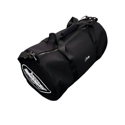 CORTEIZ Duffle Bag - Black Unisex Streetwear Limited Edition - The CORTEIZ DUFFLE BAG BLACK - REPLICA combines functionality with bold streetwear aesthetics, making it
