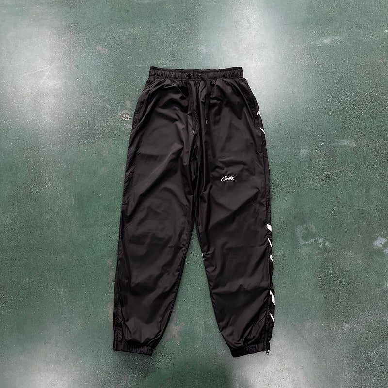 CORTEIZ Megashuku Joggers Jogger Pants - Black Unisex Streetwear Limited Edition - The CORTEIZ MEGASHUKU JOGGERS BLACK - REPLICA deliver a sleek and versatile addition to your
