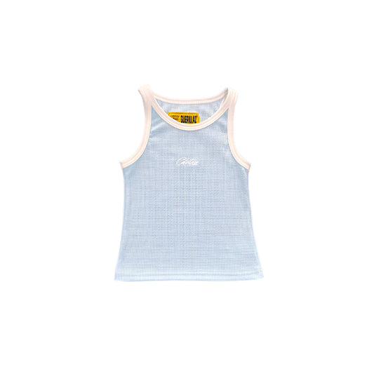 CORTEIZ Tank Top Baby Women's - Blue Unisex Streetwear Limited Edition - The CORTEIZ TANK TOP BABY BLUE WOMEN'S - REPLICA adds a fresh, vibrant touch to