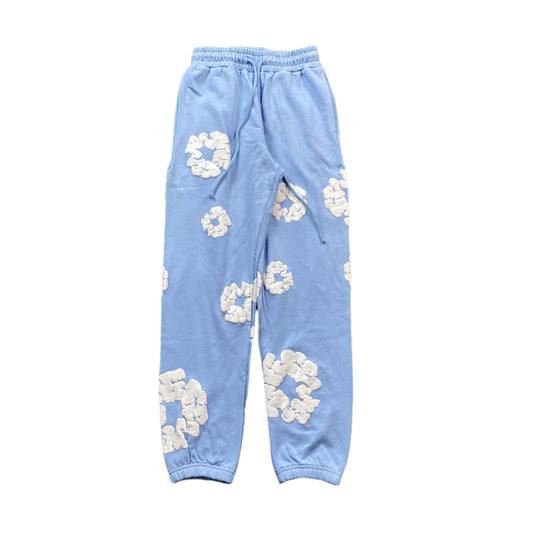 DENIM Tears Cotton Wreath Sweatpants Baby - Blue Unisex Streetwear Limited Edition