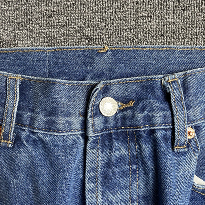 DENIM TEARS x LEVI'S COTTON WREATH JEANS AZULES