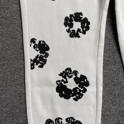 JEANS DENIM TEARS x LEVI'S COTTON WREATH BLANCOS