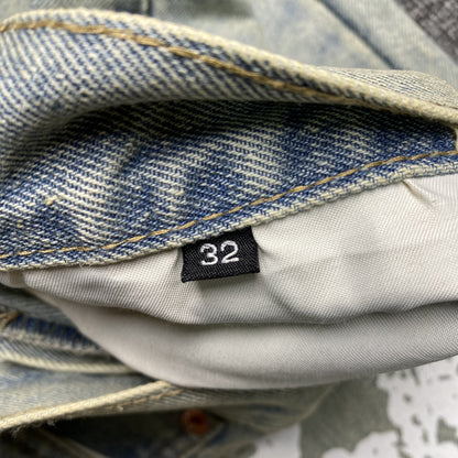 DENIM TEARS x LEVI'S DIRTY WASH WREATH JEANS LAVADO CLARO