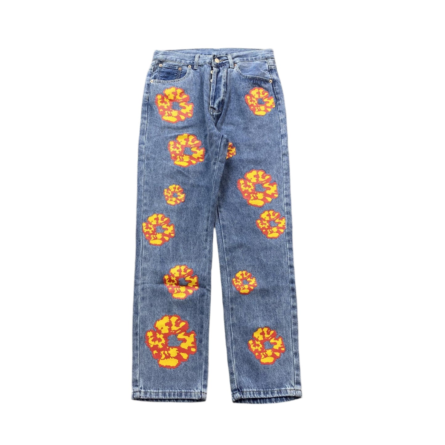 DENIM Tears - Offset Jeans Light Wash - Black Unisex Streetwear Limited Edition - The Denim Tears x Offset Jeans Light Wash Replica bring together iconic design and cultural