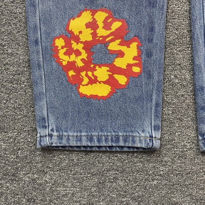 DENIM TEARS x OFFSET JEANS LAVAGE CLAIR