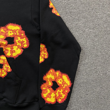 Sudadera con capucha DENIM TEARS x OFFSET WREATH negra