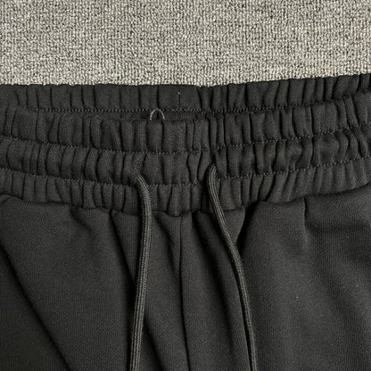 DENIM Tears - Offset Wreath Sweatpants - Black Unisex Streetwear Limited Edition - The Denim Tears x Offset Wreath Sweatpants Black Replica deliver the perfect balance of comfort