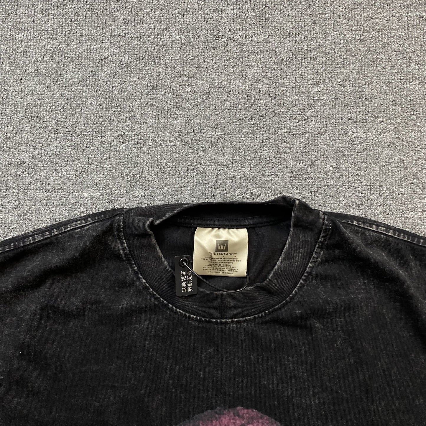 Camiseta gráfica vintage Dennis Rodman gris oscuro