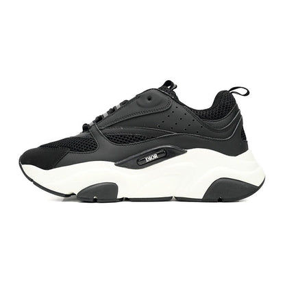 DIOR B22 Sneakers - Black Unisex Streetwear Limited Edition
