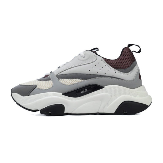 DIOR B22 Lavender Sneakers - Cream Unisex Streetwear Limited Edition
