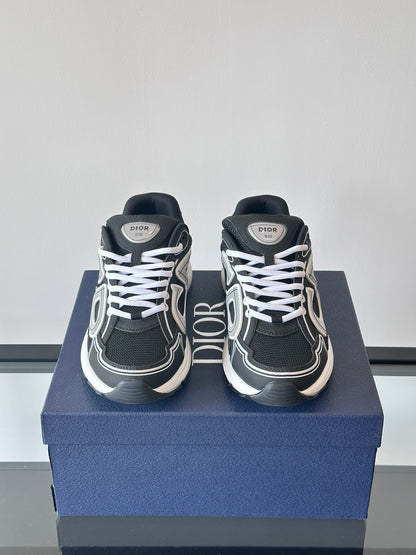 DIOR B30 Anthracite Grey Sneakers - Blue Unisex Streetwear Limited Edition - The DIOR B30 ANTHRACITE GREY BLUE - REPLICA delivers luxury, performance, and modern streetwear aesthetics