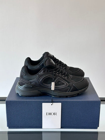 DIOR B30 Sneakers - Black Unisex Streetwear Limited Edition - The DIOR B30 BLACK - REPLICA is the ultimate combination of luxury, performance, and streetwear