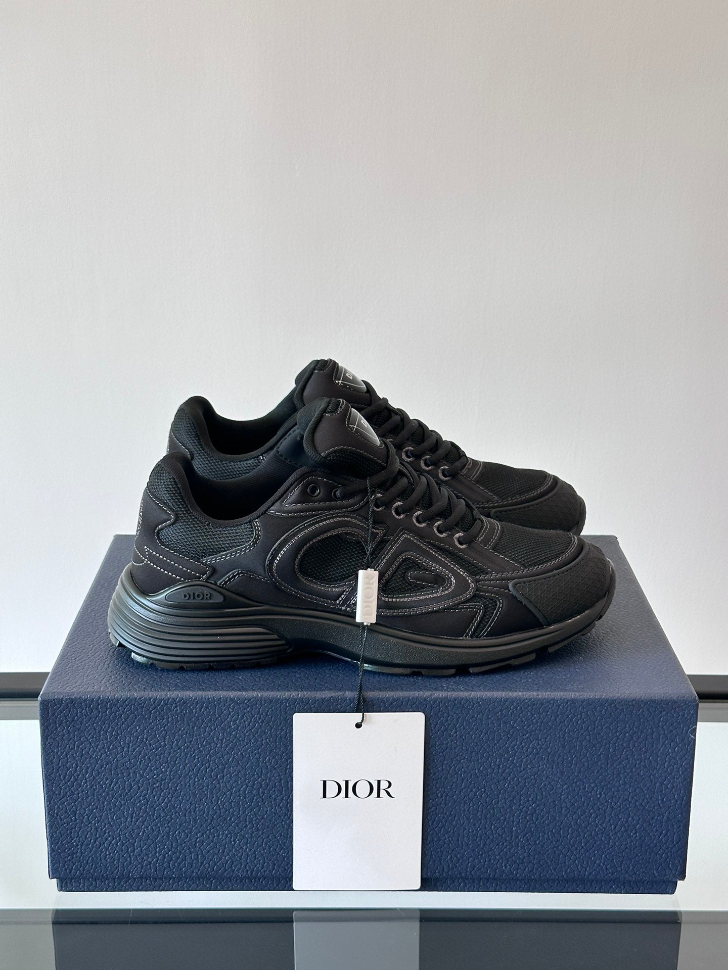 DIOR B30 Sneakers - Black Unisex Streetwear Limited Edition - The DIOR B30 BLACK - REPLICA is the ultimate combination of luxury, performance, and streetwear