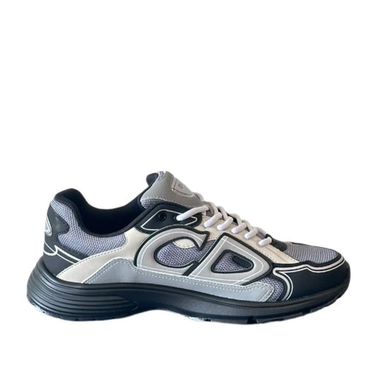 DIOR B30 Grey - Blue Unisex Streetwear Limited Edition - The DIOR B30 BLUE GREY - REPLICA combines luxury fashion with sleek, athletic design ,