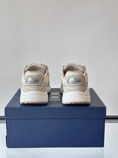DIOR B30 Sneakers - Cream Unisex Streetwear Limited Edition - The DIOR B30 CREAM - REPLICA embodies luxury, performance, and effortless sophistication , making it