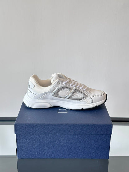 DIOR B30 Sneakers - White Unisex Streetwear Limited Edition - The DIOR B30 WHITE - REPLICA redefines luxury sneakers with a futuristic and sporty edge