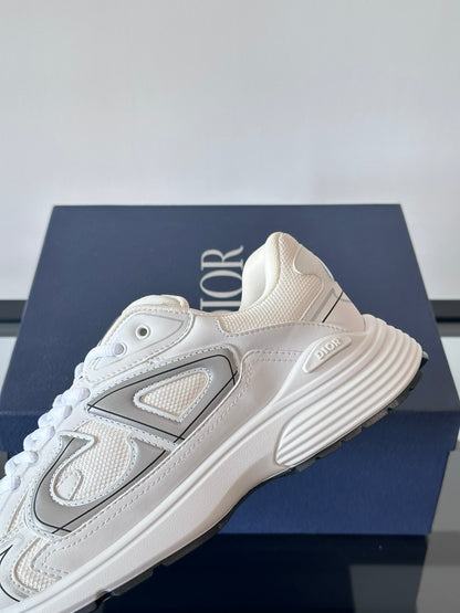DIOR B30 Sneakers - White Unisex Streetwear Limited Edition - The DIOR B30 WHITE - REPLICA redefines luxury sneakers with a futuristic and sporty edge