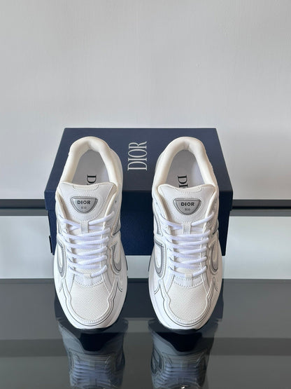 DIOR B30 Sneakers - White Unisex Streetwear Limited Edition - The DIOR B30 WHITE - REPLICA redefines luxury sneakers with a futuristic and sporty edge