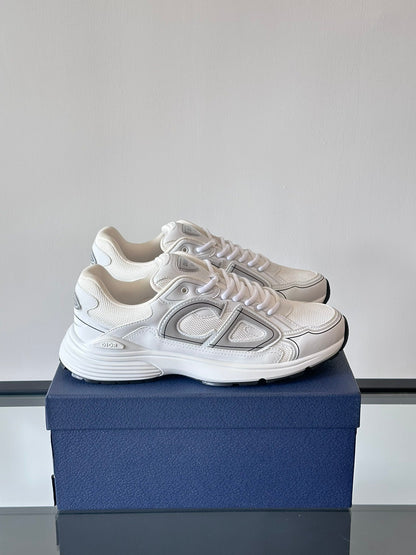 DIOR B30 Sneakers - White Unisex Streetwear Limited Edition - The DIOR B30 WHITE - REPLICA redefines luxury sneakers with a futuristic and sporty edge
