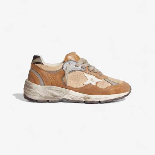 Dad-star Sneakers In Leopard-print Pony Skin With Leather Star - White Unisex Streetwear Limited Edition