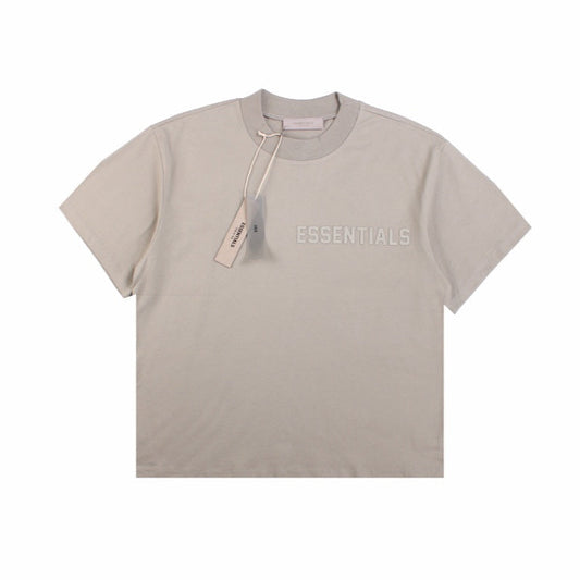 FEAR Of God Essentials T-shirt Stone - Grey Unisex Streetwear Limited Edition
