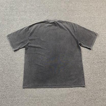 FRANK Ocean Vintage Graphic Tee Dark T-Shirt - Grey Unisex Streetwear Limited Edition - The FRANK OCEAN VINTAGE GRAPHIC TEE DARK GREY - REPLICA blends artistic soul with vintage