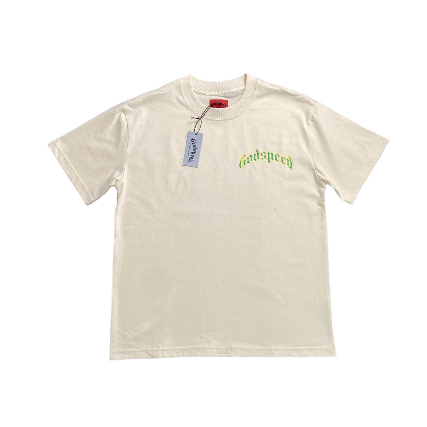 GODSPEED Balaclava Szn T-shirt Bone - Red Unisex Streetwear Limited Edition