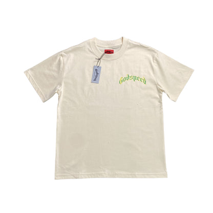 GODSPEED Balaclava Szn T-shirt Bone - Red Unisex Streetwear Limited Edition