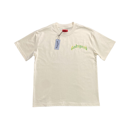 GODSPEED Balaclava Szn T-shirt Bone - Red Unisex Streetwear Limited Edition