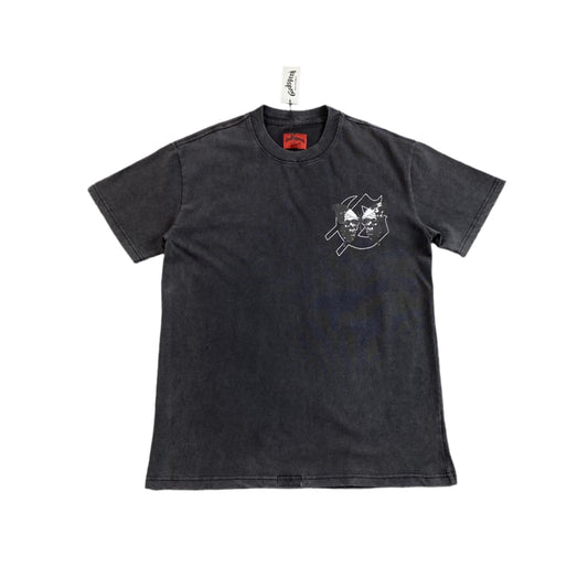 GODSPEED Butterfly Effect T-shirt Washed - Black Unisex Streetwear Limited Edition