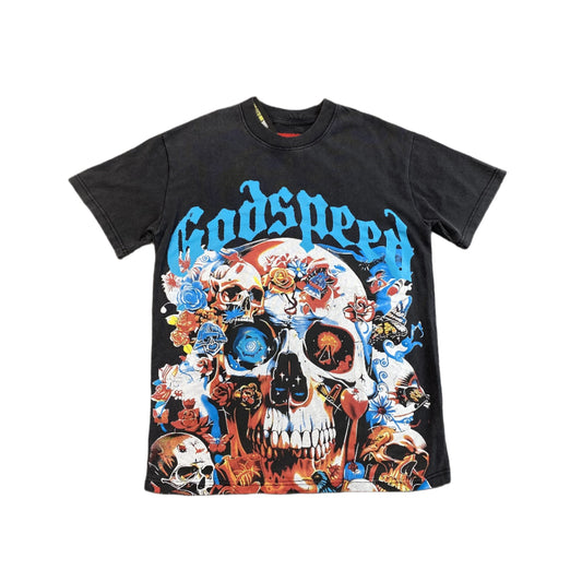 GODSPEED Eternal Dream T-shirt Washed - Black Unisex Streetwear Limited Edition
