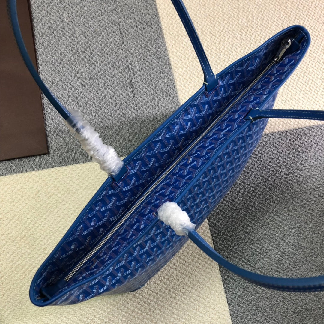 GOYARD ARTOIS PM TOTE BAG BLUE - side view - replica sneakers