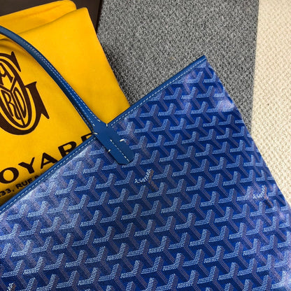 GOYARD ARTOIS PM TOTE BAG BLUE - back view - replica sneakers