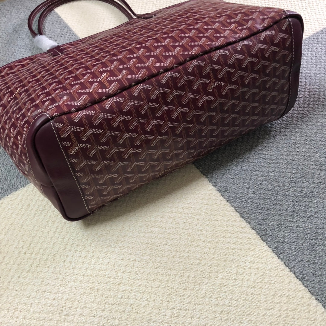 GOYARD ARTOIS PM TOTE BAG BURGUNDY - outsole - replica sneakers