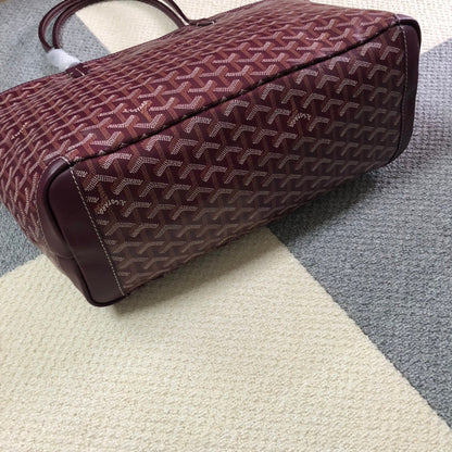 GOYARD ARTOIS PM TOTE BAG BURGUNDY - outsole - replica sneakers