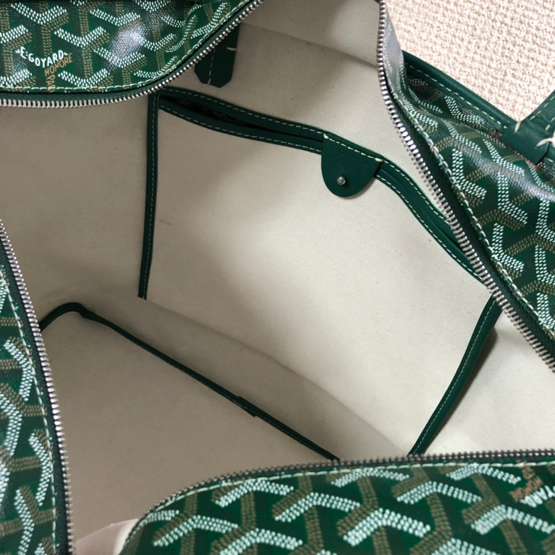 GOYARD ARTOIS PM TOTE BAG GREEN - back view - replica sneakers