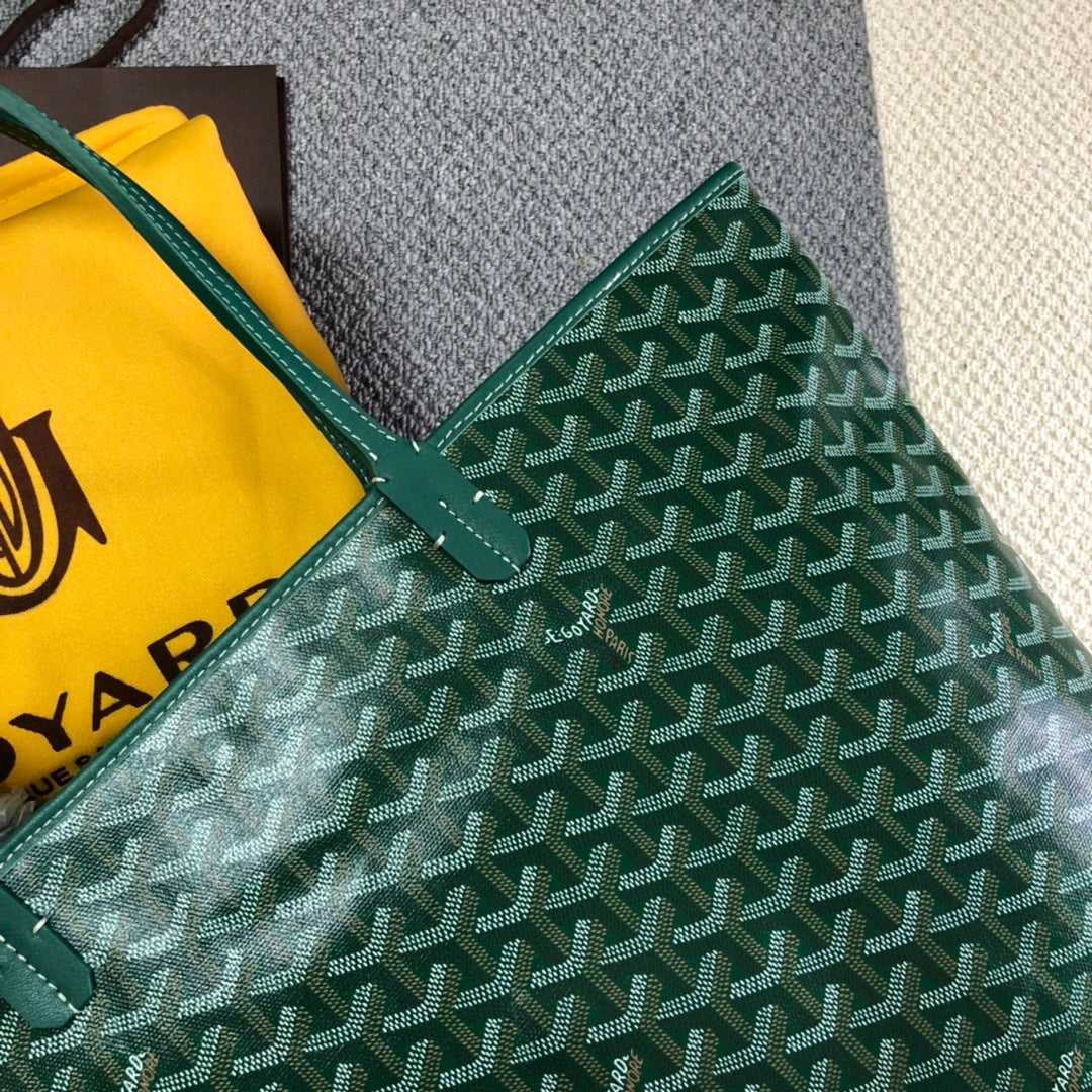 GOYARD ARTOIS PM TOTE BAG GREEN - insole - replica sneakers
