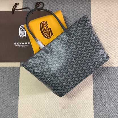 GOYARD ARTOIS PM TOTE BAG GREY - front view - replica sneakers